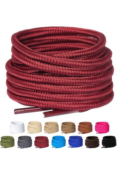 GENERAL Olukssck 2 Pair Round Shoelaces for Sneakers, Heavy Duty and Durable ...