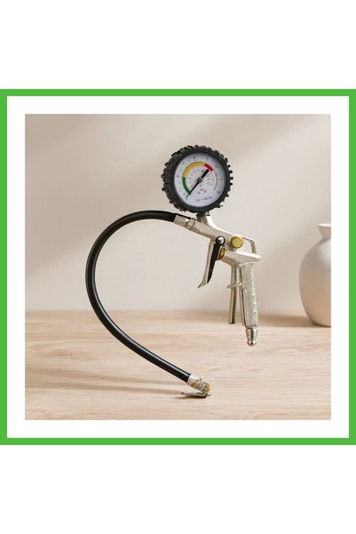 VAVENİ Manometreli Lastik Şişirme Tabancası 12 Bar 1/4 Rekor ARZ