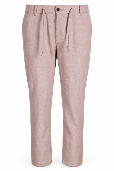 trender Canvas Beige Men's Trousers 3036