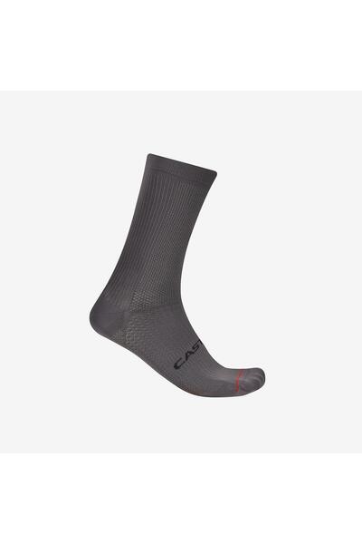 Castelli Чорапи Espresso 18, унисекс, тъмно сиви, S/M, 35-39