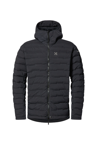 HAGLOFS Haglöfs Spitz Down Hood – Geacă din puf elastică cu glugă - Negru Tru...