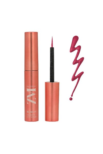 Zayn & Myza Blink It Chrome Eyeliner with Rosehip Oil, Pink Metal, 3.5 g