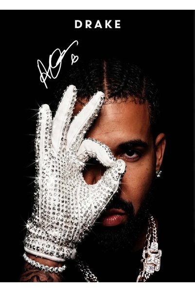 BLANKD Drake Iceman Hip Hop Metal Poster - Magnetic Wall Art Print