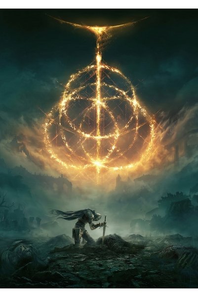 BLANKD Elden Ring Gaming Metal Poster - Magnetic Wall Art Print