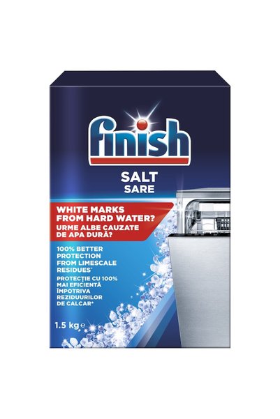 Finish Dishwasher Salt, 1.5 kg