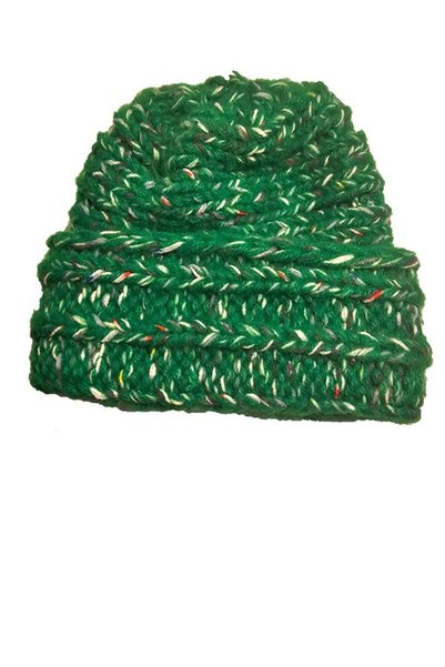 Marc Căciulă verde tricotată unică