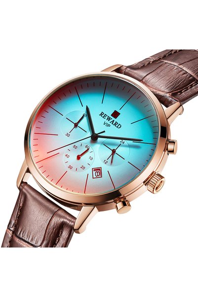 Bluejw TOP Selling Luxury Quality Casual Waterproof Change Colors Men Watch C...