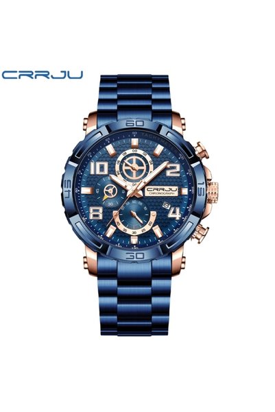 Bluejw CRRJU 2297 Popular Men Casual Watch Top Brand Luxury Waterproof Sport ...