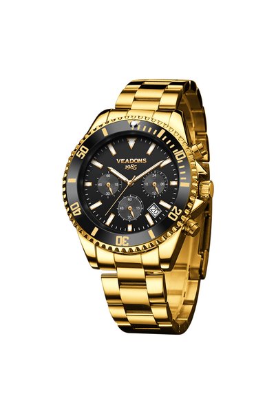 Bluejw Best-Selling Men's Quartz Watch Green for Luminous Waterproof Alloy Ca...