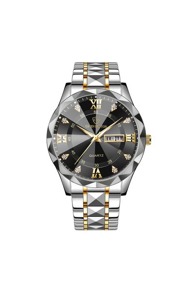Bluejw Brand New Men's Quartz Alloy Luxury Watch 28mm Dial Waterproof 30M Dou...