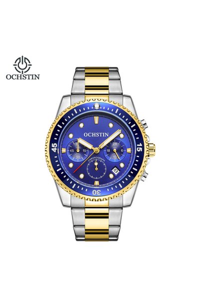 Bluejw OCHSTIN 7019C Brand Men's Watch Japan Quartz Movement Date Luminous 3A...