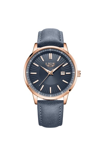Bluejw ساعات LIGE LG89280 جلدية للرجال بسعر الجملة، ساعات فاخرة مقاومة للماء،...