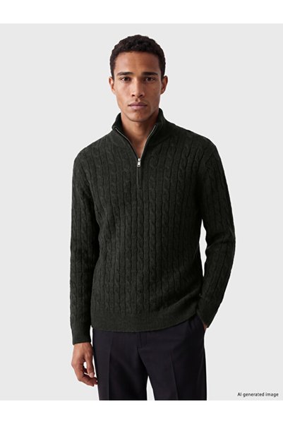 LC Waikiki I Dik Roba Collar Men's Knitwear Sweater from Freezen Store