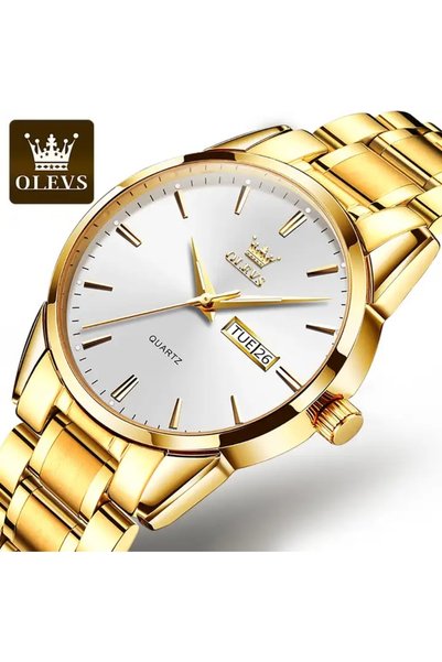 Bluejw OEM Accept OLEVS Watches 6898 High Quality Male Quartz Watch Date Week...
