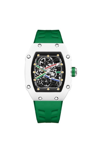 Bluejw Casual Tonneau Quartz Watch for Men
