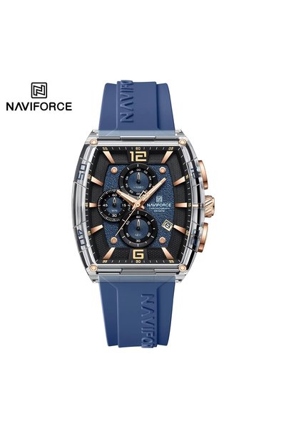 Bluejw New NAVIFORCE 6101 Fashion Watch for Men Luxury Casual Sport Multifunc...