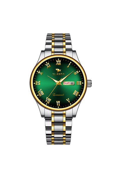 Bluejw JLANDA Hot Selling Men's Quartz Watch Luminous Hand Automatic Date 30M...