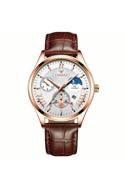 Bluejw Top Reloj FNGEEN Men's Calendar Waterproof Luxury Watches Ultra Thin Q...