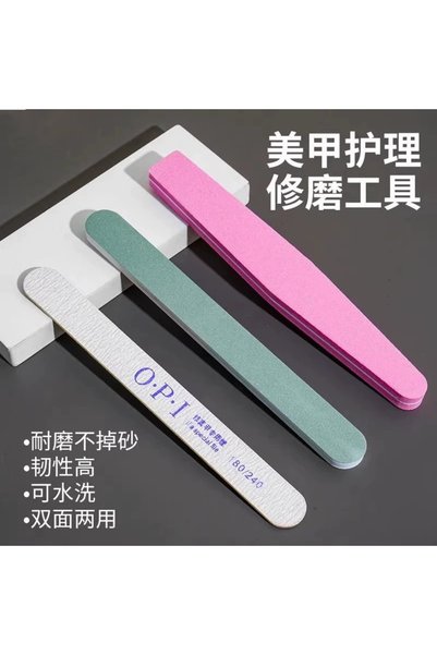 Jiayi مبرد أظافر ذو وجهين، شريط صنفرة للأظافر، أداة مانيكير، شريط صنفرة لتشكي...