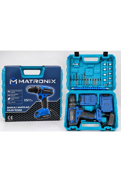 MATRONİX ŞARJLI MATKAP