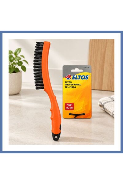 Generic Brand Wire Brush Colorful Plastic Handle 33 cm Aanova