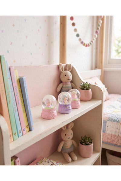 GRAND CONCEPT STORE Mini Kar Küresi Peri Figürlü Sevimli Dekoratif Biblo