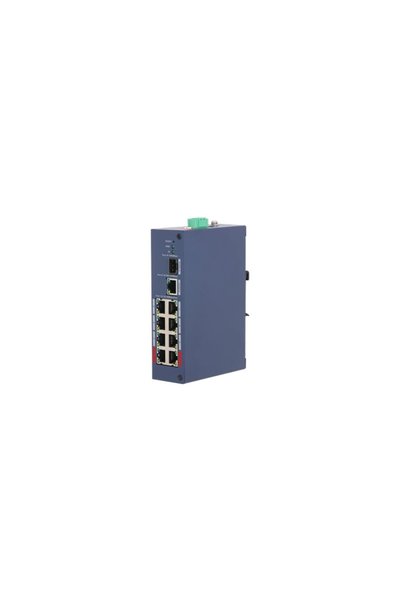 DAHUA Chs4110-8et-110 8 Port 10/100+1xgb Rj45/1xgb Sfp Uplınk 110w Poe Cloud Yönetilebilir Endüstriy