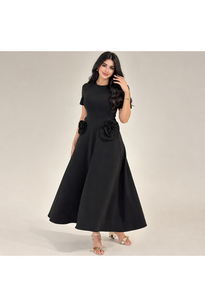 Generic Brand Dahlia Midi Flower Dress