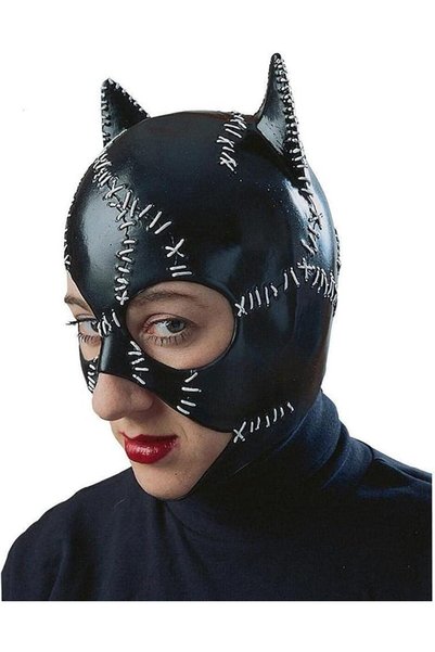 Rubie'S Costume Co قناع كات وومان بتصميم باتمان دي سي للنساء