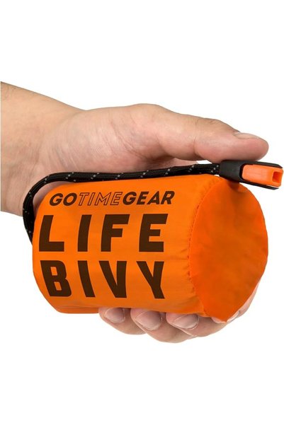 GoaAccessories حقيبة نوم حرارية للطوارئ من Go Time Gear Life - تستخدم كحقيبة ...