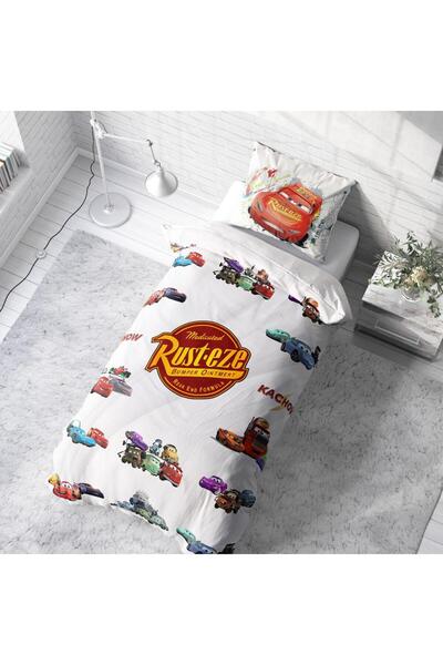 ministok Rusteze Şi̇mşek Mcqueen Padded Duvet Cover Set (Without Sheets)