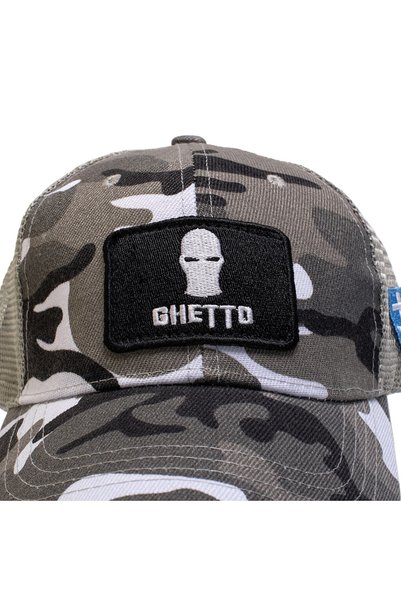 GHETTO Καπέλο Περιορισμένης Έκδοσης Καμουφλάζ με Ελληνική Σημαία " |   Στριτγ...
