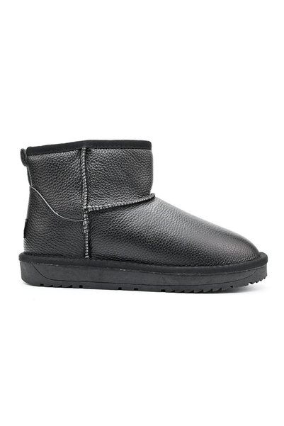 Tmall Γυναικείες μπότες, τύπου Ugg, από γνήσιο δέρμα, με επένδυση γούνας, CD1...
