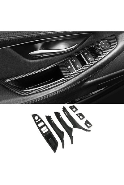 GENERAL غطاء مقبض باب السيارة الداخلي مناسب لسيارات BMW الفئة الخامسة F10 520...