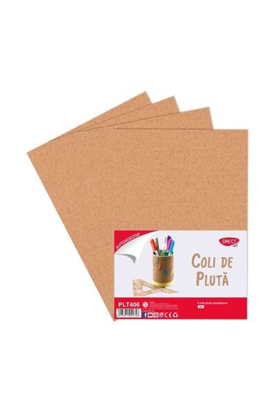 Daco Coli de pluta A4 set 6 autoadezive PLT406