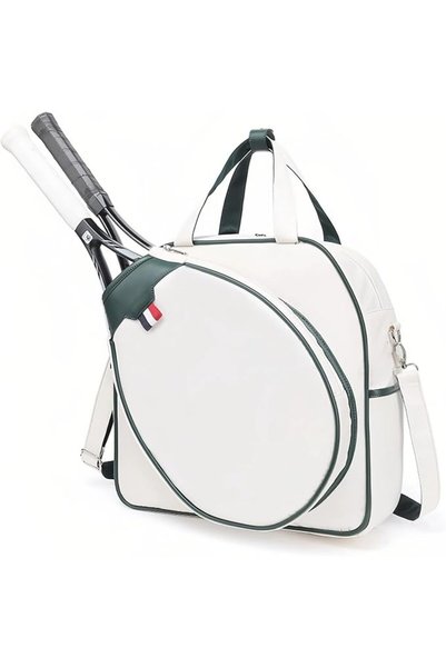 LUOCUTE Tennis Racket Bag, White
