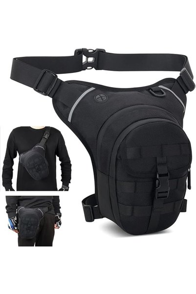 OASISGALORE Motorcycle Leg Bag, Side Bags for Men Leg Motorcycle Accessories ...