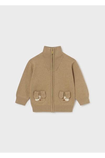 MAYORAL 2381 Galleta Vi Stitched Collar Knitted Jacket