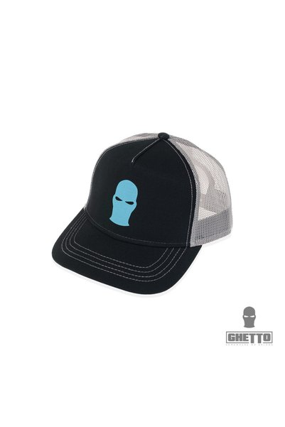 GHETTO Μάσκα Ράπερ |   Βαμβακερά Καπέλα - Μαύρα