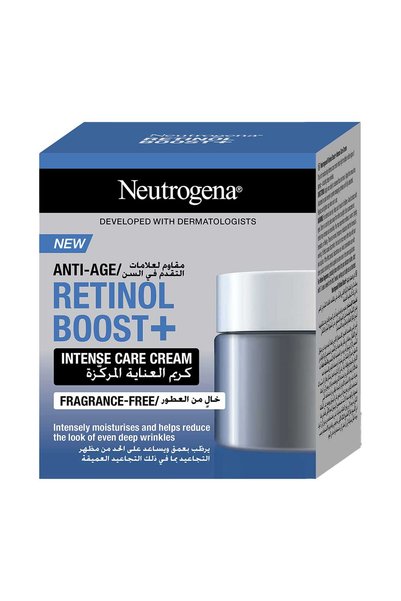 Neutrogena Anti-Age Retinol Boost Intense Care Cream Fragrance Free 50 ml