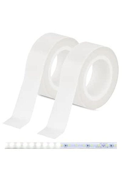 SYOSI 2 PCS Light Dimming Tape for LED Strips, 0.78 x 32.8 Feet Heat Resistan...