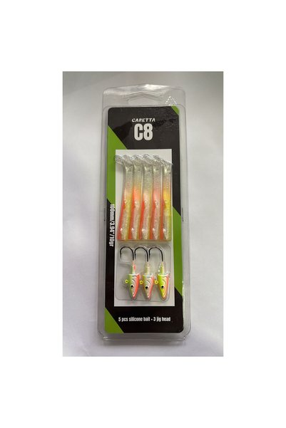 C8 10cm 10gr 5+3 Silikon Yem