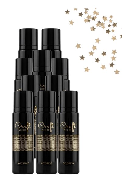 Vurv 10 قطع Craft Noire عطر 30ML
