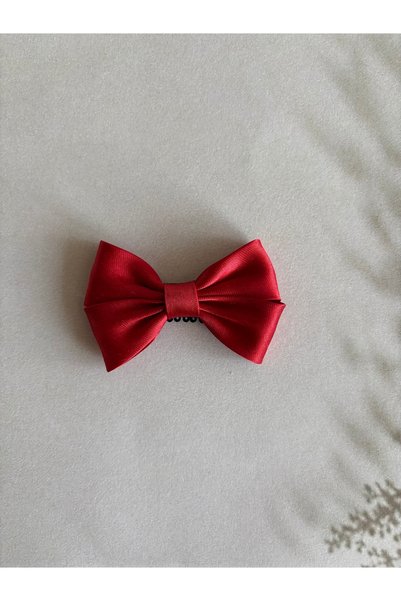 egomi kalpten gelen elle üretilen Satin Hairless Baby Clip