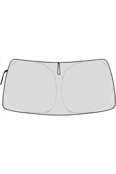 Generic واقي شمس للزجاج الأمامي مناسب لسيارات لكزس NX NX250 NX350 NX350h NX45...