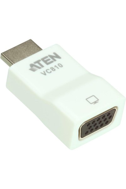 Aten HDMI To VGA converter VC810 up to 1920 x 1200, 1080p, plug and play for ...