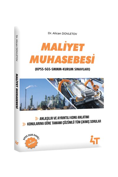 4T YAYINEVİ Maliyet Muhasebesi 2. Baskı