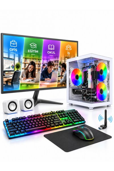 J-TECH Intel Core i5-2300 8GB RAM 256GB SSD 19" Masaüstü Bilgisayar S1159