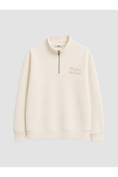LC Waikiki Hanorac Gros Brodat Oversize pentru Femei