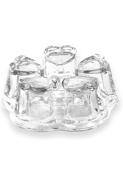 GENERAL Crystal Teapot Heating Base Glass